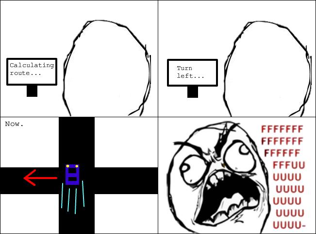 Sat Nav Rage