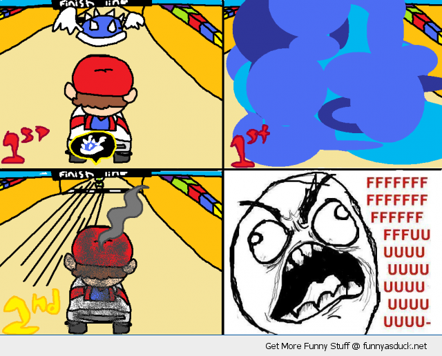 Blue Shell Rage