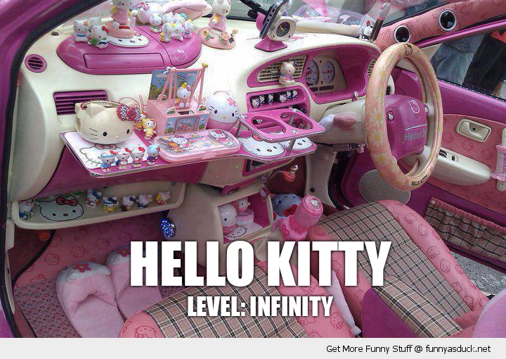 Hello Kitty Car