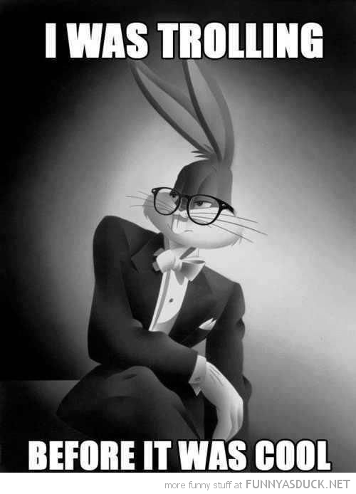 Hipster Bugs Bunny