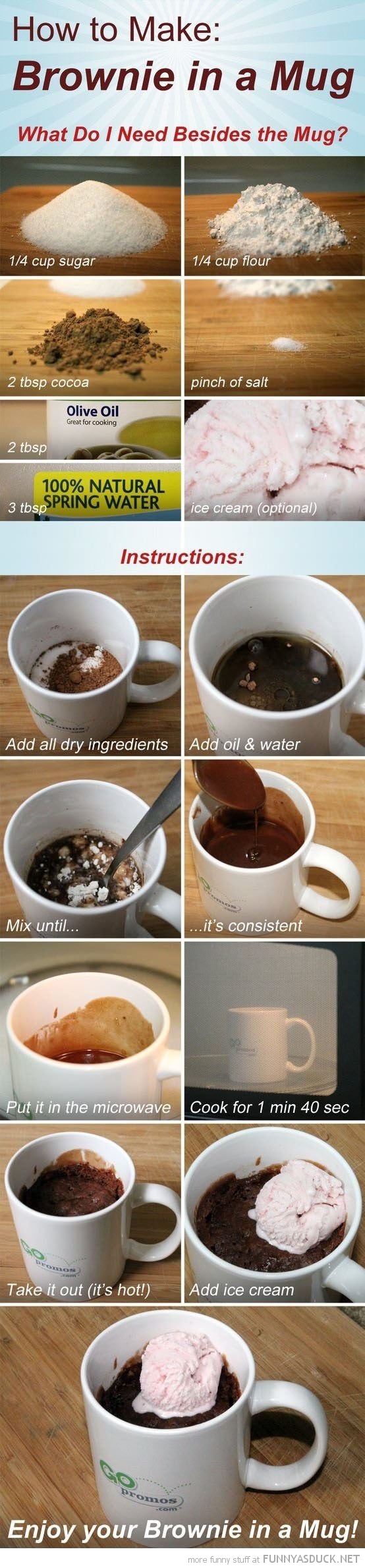 Brownie In A Mug