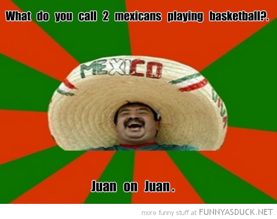 2 Mexicans Playing Basketball