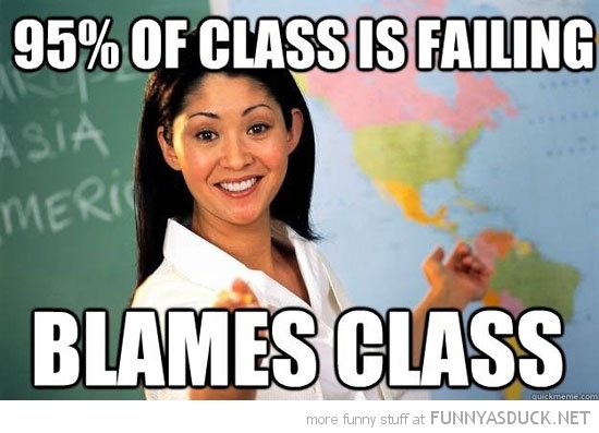 Class Is Failing