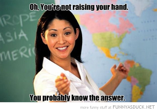 Scumbag Teacher