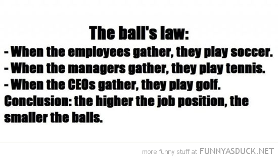 The Balls Law