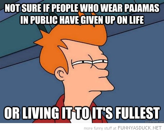 Pajamas In Public