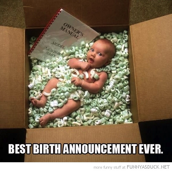 Best Birth Announcement Ever