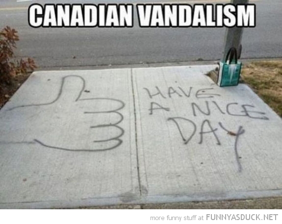 Canadian Vandalism