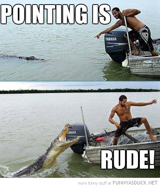 Pointing Is Rude