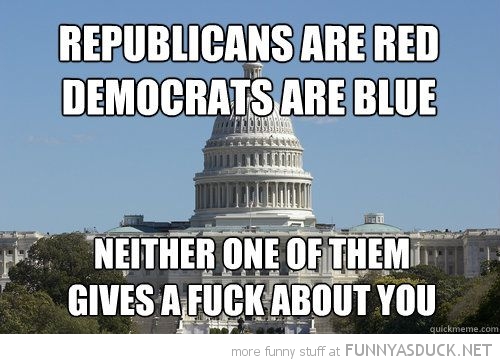 Republicans Are Blue