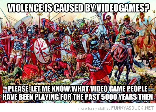 Violence Is Caused By Video Games?