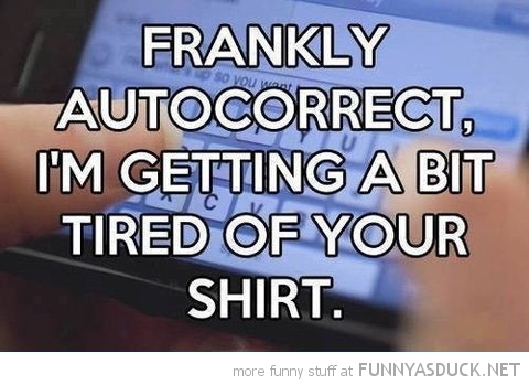 Frankly Autocorrect