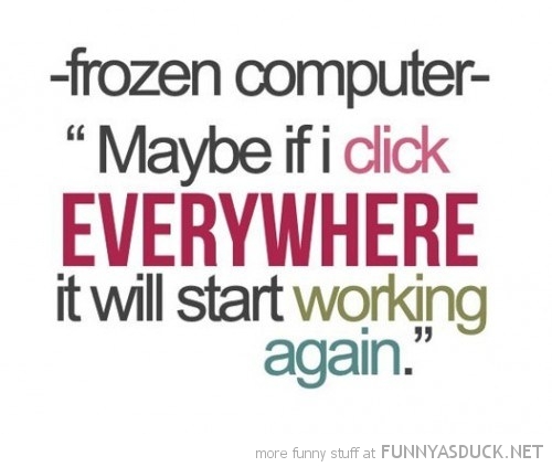 Frozen Computer