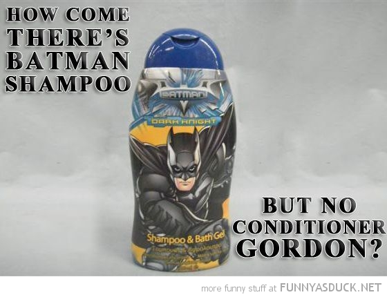 Batman Shampoo