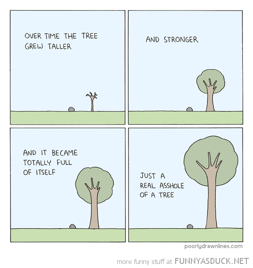 The Tree Grew Taller