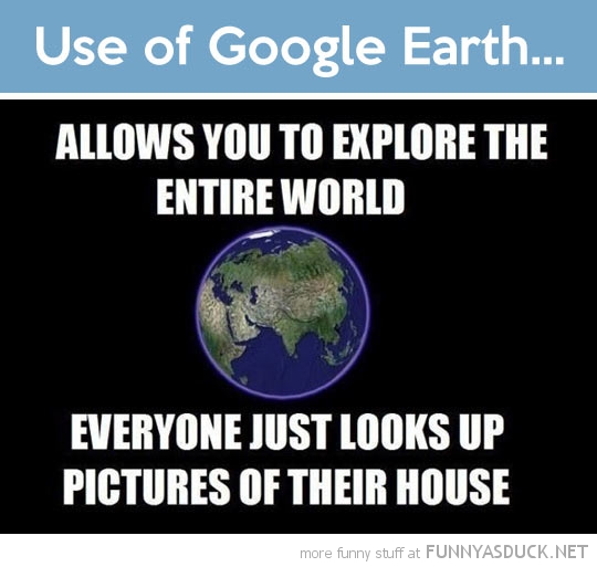 Use Of Google Earth