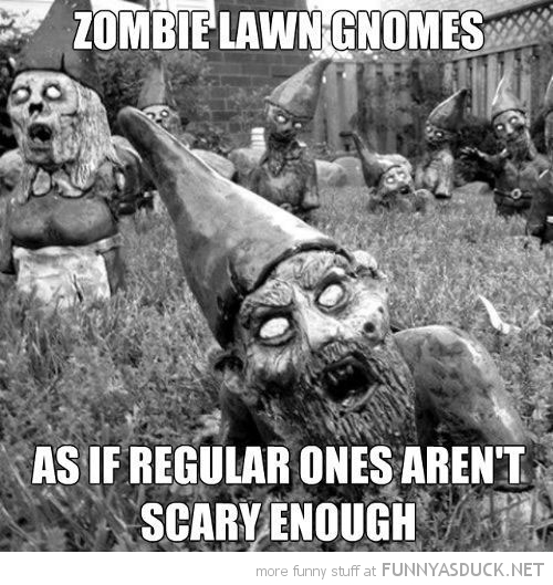 Zombie Lawn Gnomes