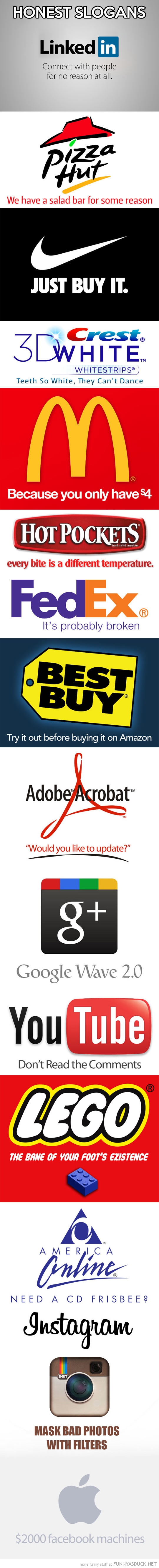 Honest Slogans