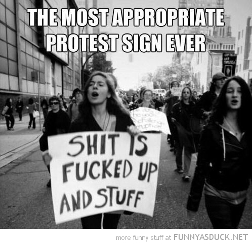 Protest Sign