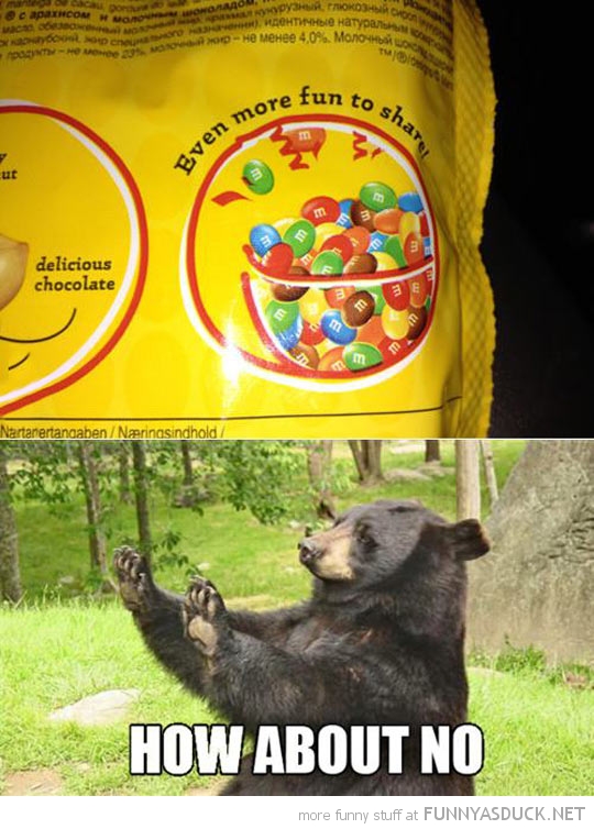 No Share Bear