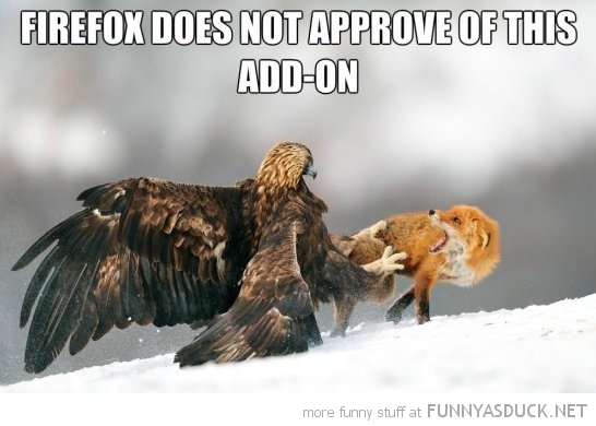 Firefox Does Not Approve