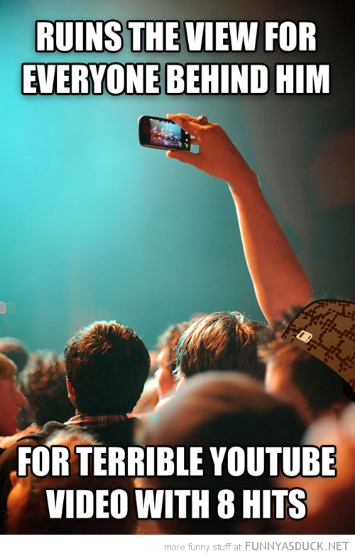 Scumbag Concert Goer