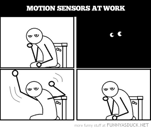 Motion Sensors At Work