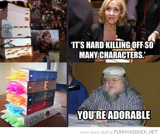 Harry Potter Vs Game Of Thrones