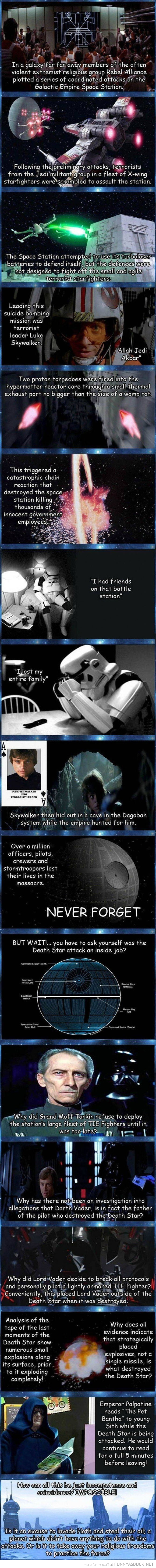 The Death Star Was An Inside Job
