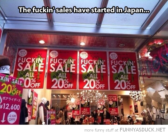 Sales In Japan