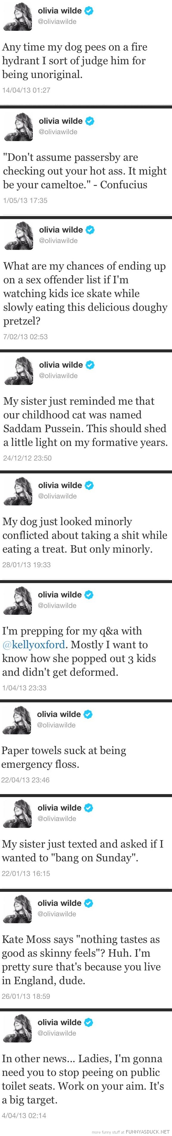 Olivia Wilde Tweets