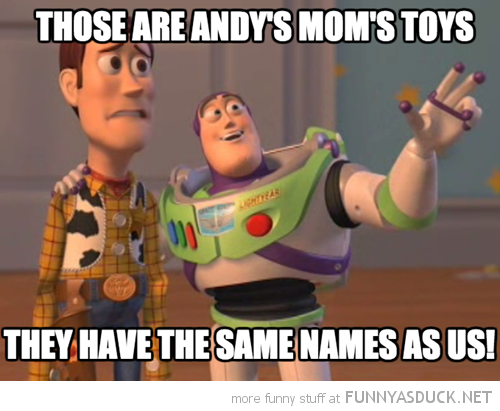 Andy's Mom's Toys