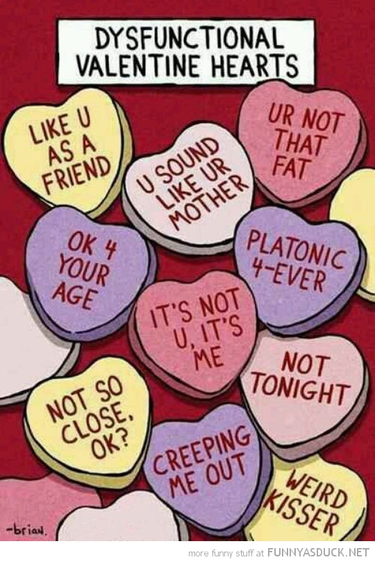 Dysfunctional Valentines Hearts
