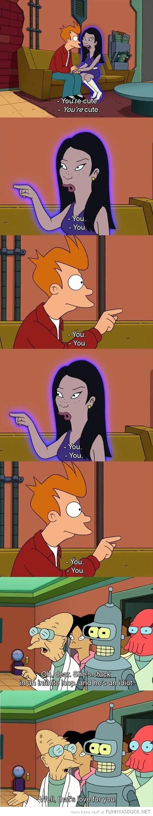 Fry's In Love