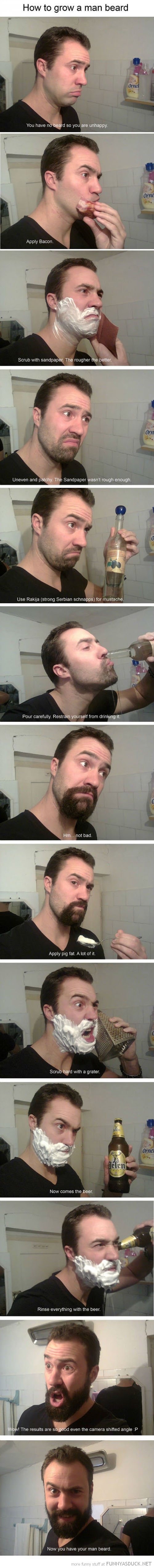 Grow A Man Beard