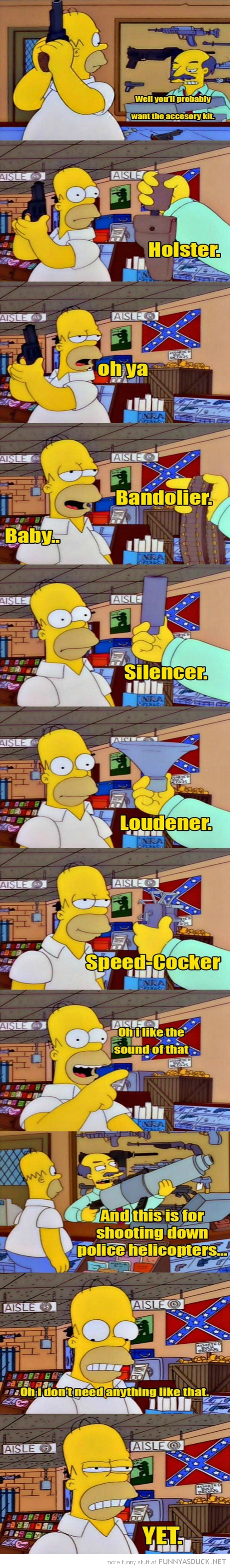 Homer Buys A Gun