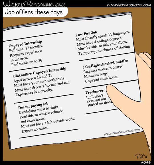 Job Offers These Days