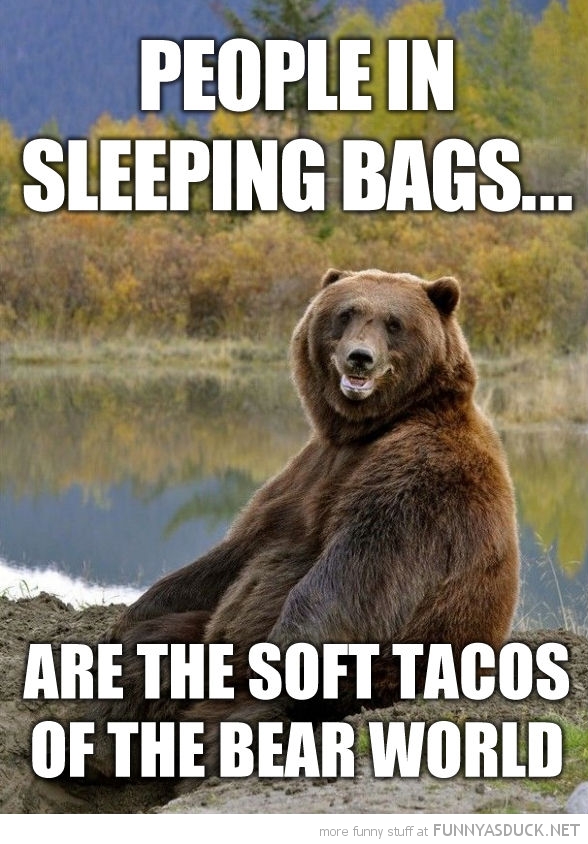 People In Sleeping Bags