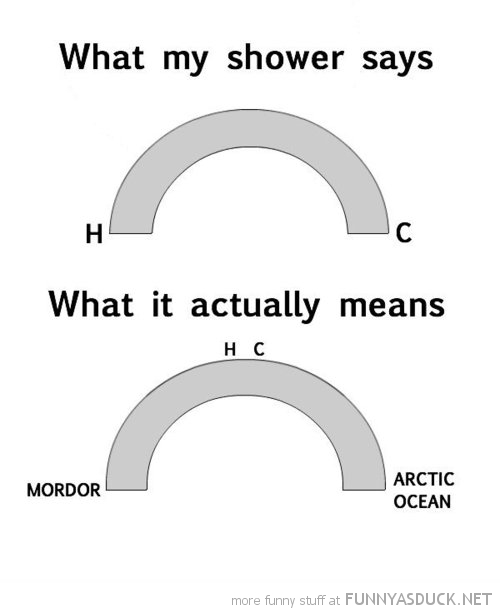 What My Shower Says
