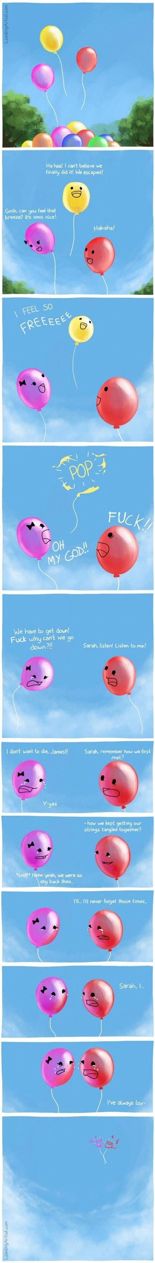 Sad Balloon Story