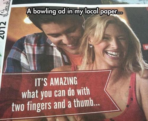 A Bowling Ad