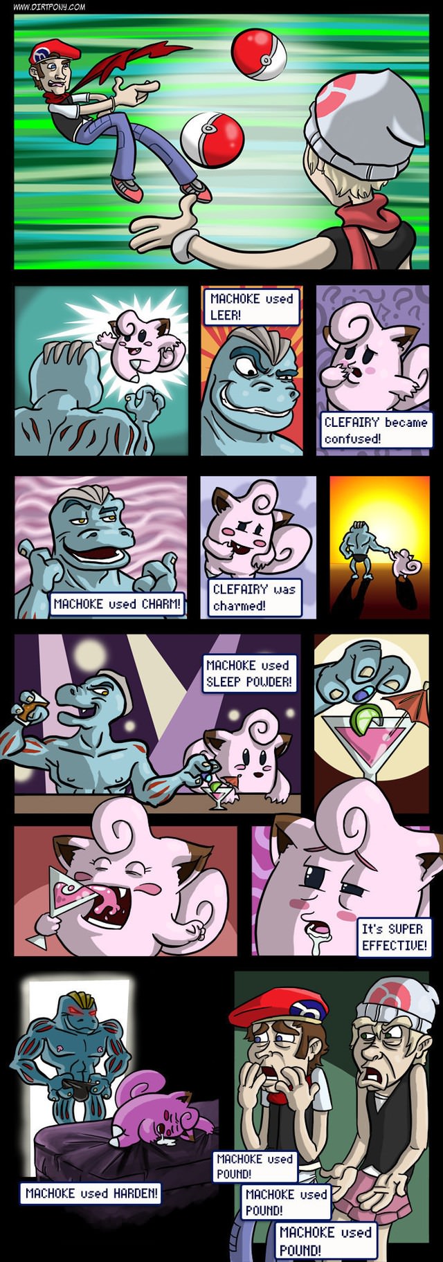 Machoke Vs Clefairy