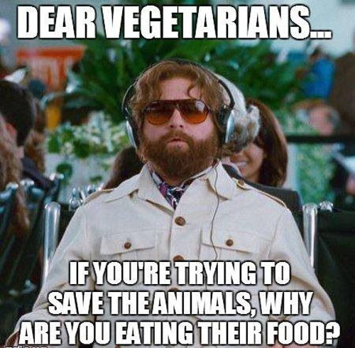 Dear Vegetarians...