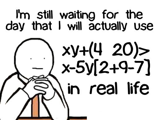 Algebra In Real Life