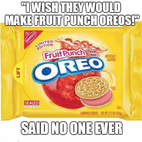 Fruit Punch Oreos