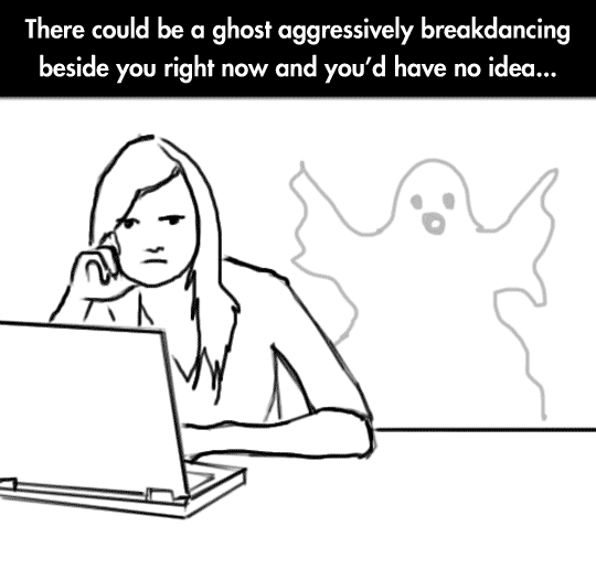 Breakdancing Ghost