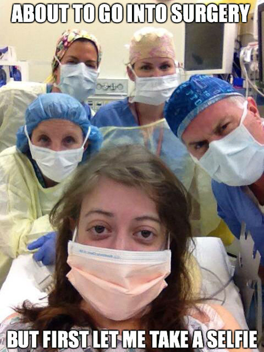 Surgery Selfie