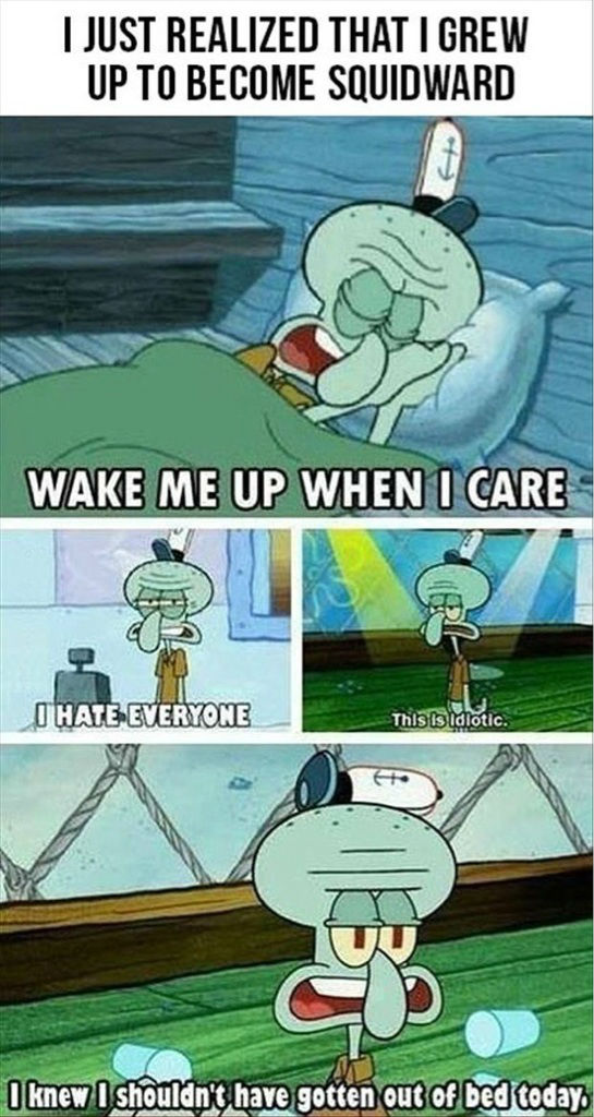 Become Squidward