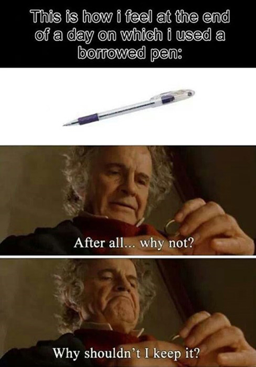 Borrowed Pen