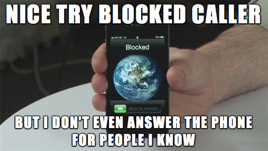 Blocked Caller